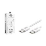 Subzero CL35 60W Type-C to Type-C PD Şarj Kablosu 1m | iPhone 15 Uyumlu, Örgü Kablo