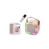 Subzero Colorful RGB Ledli Mini Taşınabilir Hoparlör ve Wirelles Mikrofon