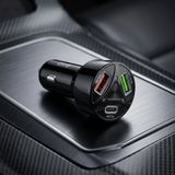 Subzero CR10 55W Hızlı Şarj Özellikli 3 Portlu Araç Şarj Cihazı