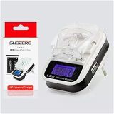 Subzero Lcd Akıllı Pil Şarj Aleti Subzero Dc55 Sbzrdc55