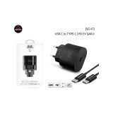 Subzero SG47 25W PD Type-C Girişli Ev Şarj Başlığı