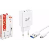 Subzero SG58 12W 2.4A Micro Ev Şarj Aleti - Beyaz