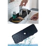 succy Gri Su Tutucu Musluk Matı Mutfak Ve Banyo Için Koruyucu Mat
