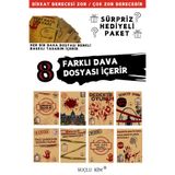 Suçlu Kim Dedektiflik Suç Çözümleme-suçluyu Bulma-dedektif Oyunu-cinayet Çözme-dedektif Oyunu-kutu Oyunu-8'li.