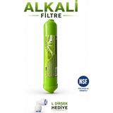Sucool Nsf Onaylı Alkali Su Arıtma Filtresi (Inline) – Ph Destekleyici – 12 Ay Kullanım