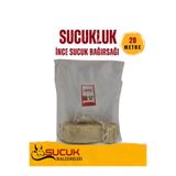 SucukMalzemeleri İnce Sucuk Bağırsağı 20m – %100 Doğal & Kurutulmuş Sucuk Ipi