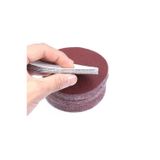 Sucuoğlu 10 Adet Cırt Zımpara Kağıdı El Zımparaları Seti 115 Mm Avuç Içi Spiral Taşlama (120 Kum)
