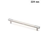 Sucuoğlu 224 Mm T-Alm Boru Boy Kulp Mobilya Dolap Kapak Çekmece Kulpu Mat Krom