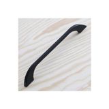 Sucuoğlu Beren Kulp Siyah 128-160 Mm Metal Mobilya Mutfak Çekmece Dolabı Dolap Kulpları Kapak Kulbu (10 Adet)