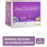Suda Collagen Probiotic Ananas Aromalı Toz 10 gr 30 Saşe Türkiye Menşeli Kolajen İçerikli