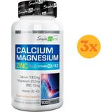 Suda Vitamin Kalsiyum Magnezyum Çinko Zinc Plus 100 Tablet - 3 Adet (Toplam 300 Tablet)