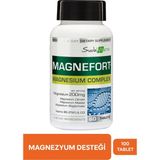 Suda Vitamin Magnefort Tablet Magnezyum Sitrat, Magnezyum Malat, Magnezyum Bisglisinat, Vitamin D3 İçeren 60 Takviye Edici Gıda Tablet - 1