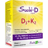 Suda Vitamin Suda-D D3 + K2 Sprey - Damla 30 ml - Dezenfektan Hediyeli (%72 Alkol)