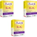 Suda Vitamin Suda-D Likit Vitamin D3+K2 Sprey Damla 30 ml 3 Adet