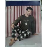 Sude Erkek Bisiklet Yaka Kışlık Polar Pijama Takımı A100/71 - 1 Adet