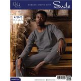Sude Erkek Kışlık Polar Pijama Takımı K100/15 - 1 Adet - Antrasit - XL