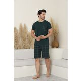 Sude HOMEWEAR ERCAN ERKEK KISA KOL ÜST CEPLİ ALT KAPRİ PJM TAKM AH-1980