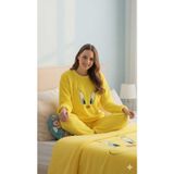Sude Homewear Kadın Tweety Peluş Pijama Takımı