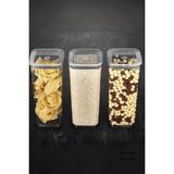 Sude Kare Saklama Kabı 3 x 1700 ml