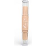 Sudedi Home Çift Uçlu Kapatıcı Aydınlatıcı Stick Nude Ton Concealer Highlighter Roze Cosmetics - Beyaz