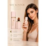 Sudedi Home Hd Mat Kontür Stick Yüksek Kapatıcı Mat Fondöten Aplikatörlü 01 02 03 - Bej