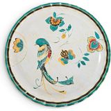 Sudedi Home Hüma Kuşu Desenli Gerçek Altın Yaldızlı Cam Tepsi 31 cm Hediyeli.