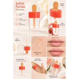 Sudedi Home Şeffaf Dudak Bakım Glossu Lip Balm, Renksiz Dudak Parlatıcısı, Nemli Parlak Görünüm Veren Kompakt Dudak Bakım Yağı