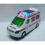 Suden Oyuncak Ambulans Araba Sesli Işıklı - Renkli
