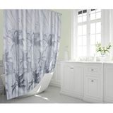 SudoCheap Zethome Tropik Banyo Duş Perdesi 5104 Çift Kanat 2X120x200