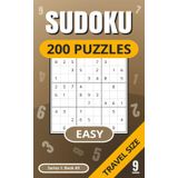 SUDOKU 200 Puzzles: Easy Puzzles Book | Full Solutions | Travel Size | Adults | Kids | Holiday/Vacation Size | Relaxing | Gift Idea | Brain Teaser | ... Puzzle Books | Hobby | Series 1 | Book 9