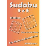 Sudoku 5x5: Medium mit Lösungen