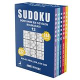 Sudoku - Dünyanın En Sevilen Bulmacası Seti - 5 Kitap Takım 11 - 12 - 13 - 14 - 15