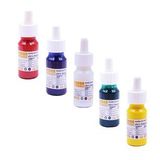 Südor 25 ml Kırmızı Mavi Yeşil Sarı Beyaz Ebru Boyası