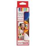Südor 30 ml x 3 Renk Parmak Boyası Canlı Renklerle Eğlenceli Sanat Deneyimi Sunar SD821