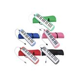 Südor 32 Tuş Melodika Bez Çantalı Melodika Set Siyah Renk Ticon Taşıma Kalplu