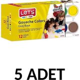 Südor 5 Adet 12 Renk x 25 ml Guaj Boya