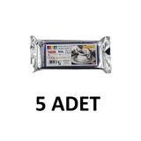 Südor 5 Adet Hava Ile Kuruyan Seramik Kil Hamuru 500 Gr Beyaz
