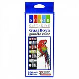 Südor 575 8.5 ml 12 Renk Tüp Guaj Boya