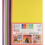 Südor A4 10 Renk Karışık Fon Kartonu 210x297 mm Kırtasiye Ürünü Çocuklar İçin Güvenli