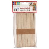 Südor Ahşap Çubuk Büyük Dondurma Çubuğu 50 Li Bs70 (10 Paket)