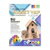 Sudor Ahsap Maket Su Degırmenı Boyama B.boy Md2-07