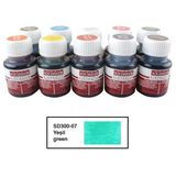SÜDOR CAM BOYASI SU BAZLI 25 ML YEŞİL PLASTİK ŞİŞE - Yeşil