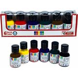 Südor Çini Mürekkebi 6 Renk 25 ml 1 Paket Südor Çini Mürekkep Teknik Çizim Mürekkebi 6 Lı 25 ml 1 Paket - Karışık-Çok Renkli - Standart - Stndart