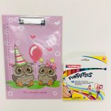 Südor Desenli Sekreterlik - Keçeli Kalem Jumbo 10 Lu