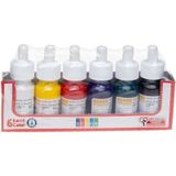 Südor Ebru Boyası Seti 6x30 ML Damlalıklı Şişe