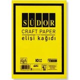 Südor Elişi Kağıdı 10’lu Paket A4 21X29,7 cm Renkli - Çok Renkli