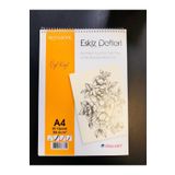 Südor Eskiz Defteri Sim Art A4boyut Spralli Skecht Book Üstten Açmalı 100 gram 50 Yaprak Çizim Defteri