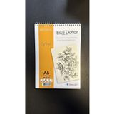 Südor Eskiz Defteri Sim Art A5 Boyut Spralli Skecht Book Üstten Açmalı 100 gram 50 Yaprak Çizim Defteri