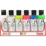 Südor Fosforlu Slime Seti 6 Renk 70 ml Aile Eğlencesi için Eğlenceli Aktivite