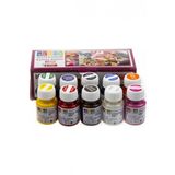 Südor Kumaş Boyası 10 Renk Kumaş Boyası 25 ml 10 Adet